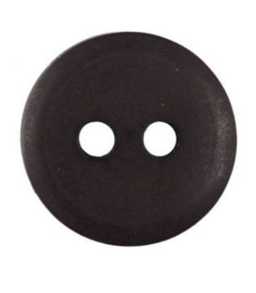 Bouton Couture Polyester Mat 10mm BRUN