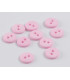 Bouton Couture Polyester Mat 10mm ROSE CLAIR