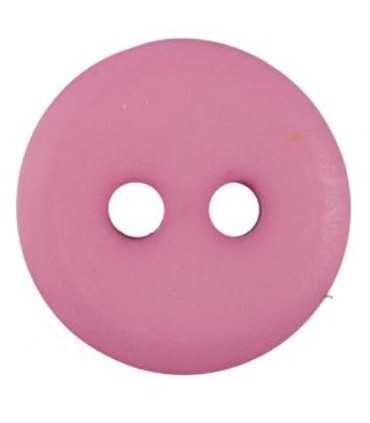 Bouton Couture Polyester Mat 10mm ROSE