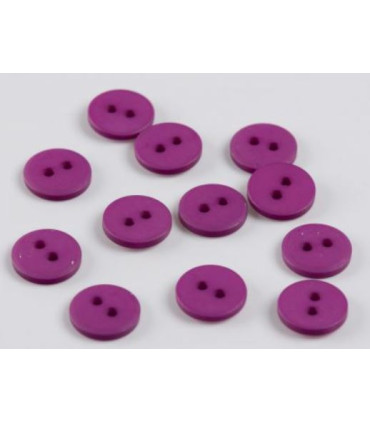 Bouton Couture Polyester Mat 10mm VIOLET