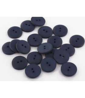 Bouton Couture Polyester Mat 12mm MARINE