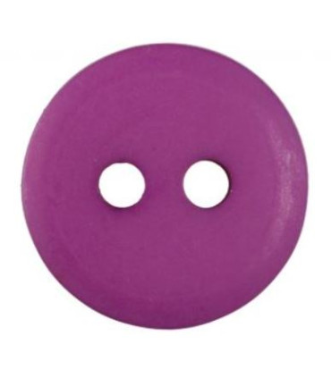 Bouton Couture Polyester Mat 12mm VIOLET