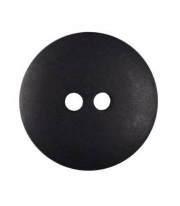 Bouton Couture Polyester Mat 14mm NOIR