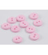 Bouton Couture Polyester Mat 14mm ROSE CLAIR