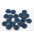Bouton Couture Polyester Brillant 10mm BLEU INDIGO
