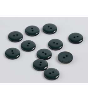 Bouton Couture Polyester Brillant 10mm VERT SAPIN