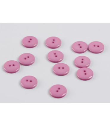 Bouton Couture Polyester Brillant 10mm LILAS