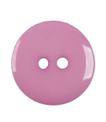 Bouton Couture Polyester Brillant 10mm LILAS