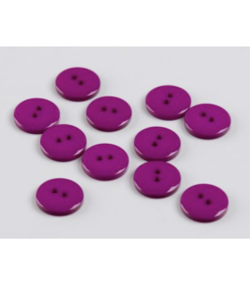 Bouton Couture Polyester Brillant 10mm VIOLET