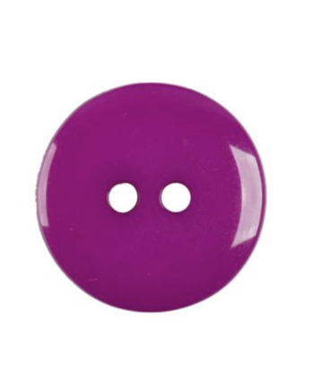 Bouton Couture Polyester Brillant 10mm VIOLET