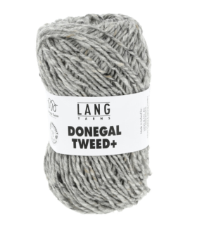 LANG YARNS : Donegal Tweed+ GRIS CLAIR