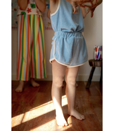 MARMAÏ : Le marcel & short & robe SCOUBIDOU