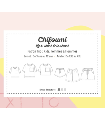 MARMAÏ : Le t-shirt & le short CHIFOUMI