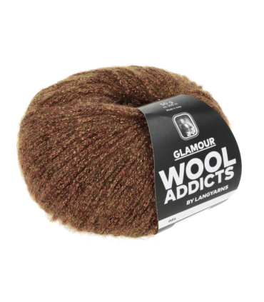 LANG YARNS : Glamour CUIVRE