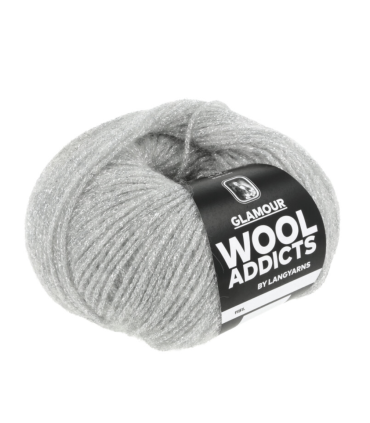 LANG YARNS : Glamour ARGENTÉ