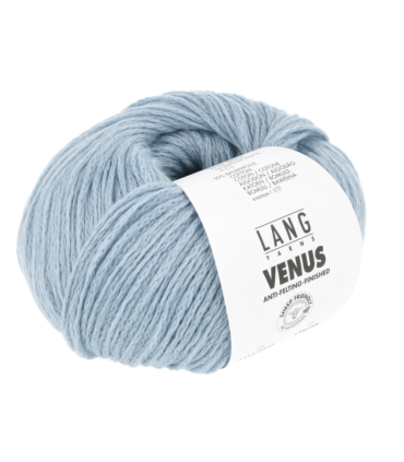 LANG YARNS : Venus BLEU CLAIR