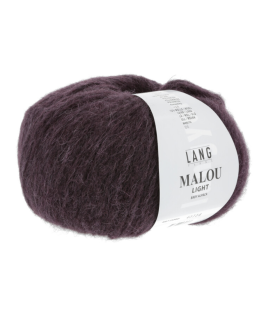 LANG YARNS Malou Light AUBERGINE
