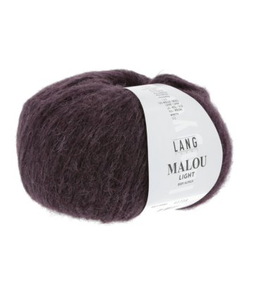 LANG YARNS Malou Light AUBERGINE