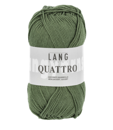 LANG YARNS : Quattro - OLIVE