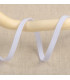 ELASTIQUE plat 5mm BLANC