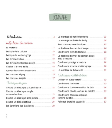 CHARLOTTE JAUBERT : Apprendre à coudre sa lingerie et ses maillots de bain - Nouvelle édition