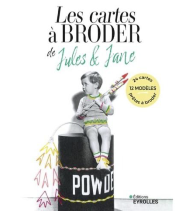Les cartes à broder de Jules & Jane