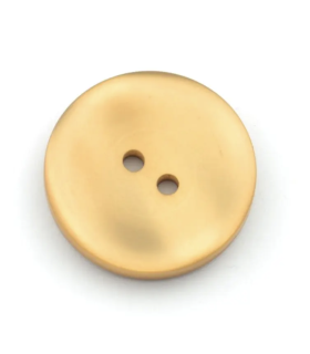 Bouton satiné OCRE - 22mm