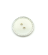 Bouton nacré liseré ARGENTÉ - 18mm