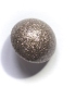 Bouton à queue pailleté BRONZE - 15mm