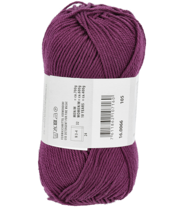 LANG YARNS : Quattro - PRUNE