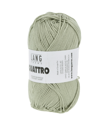 LANG YARNS : Quattro - VERT PASTEL