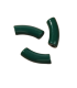 Perles acryliques Gros Tube - ÉMERAUDE