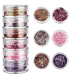 Lot de grosses paillettes - dégradé rose et violet