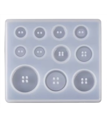 Moule à boutons en Silicone