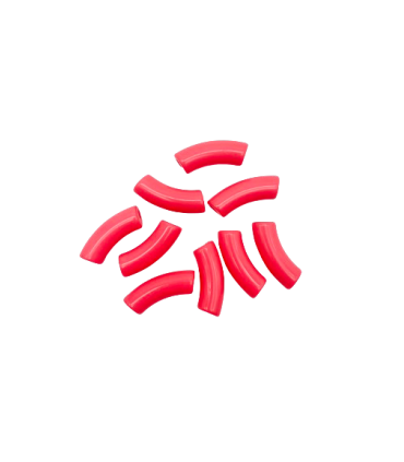 Perles acryliques Gros Tube FRAISE