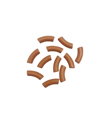 Perles acryliques Gros Tube CAMEL