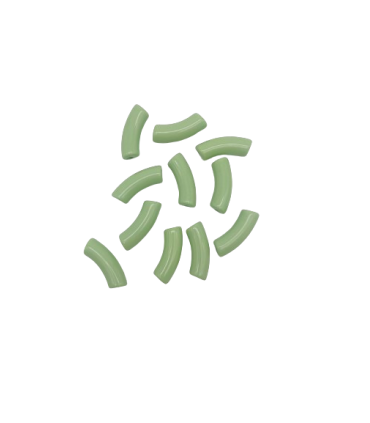 Perles acryliques Gros Tube SAUGE