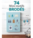 74 mini-motifs brodés