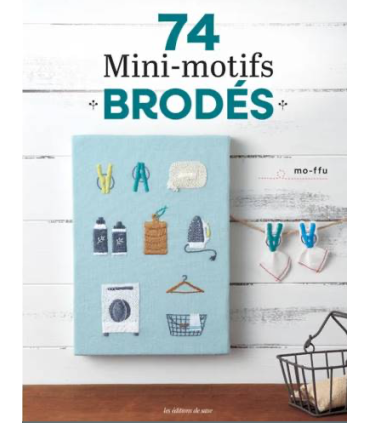74 mini-motifs brodés