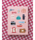 74 mini-motifs brodés