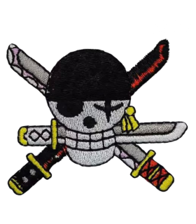 Thermocollant : One piece tête de mort pirate