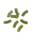 Perles acryliques Gros Tube MARBRÉ OLIVE