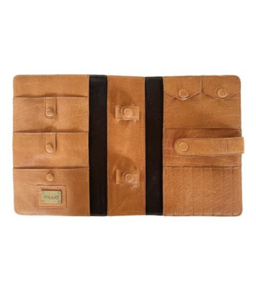 MUUD : étuit pour aiguilles à tricoter en cuir - CARITA WHISKY