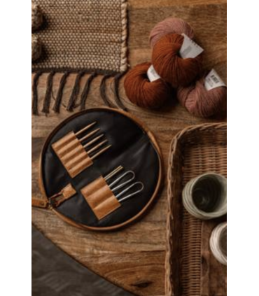 MUUD : étui pour aiguilles à tricoter en cuir - DIAN WHISKY