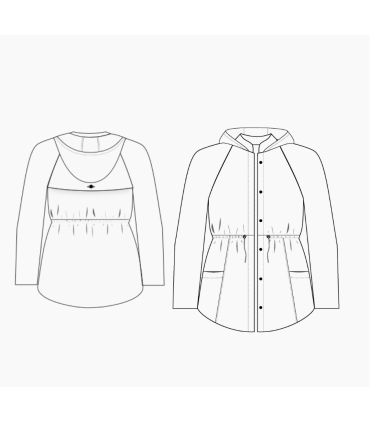 LISE TAILOR : Parka Brume