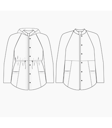 LISE TAILOR : Parka Brume