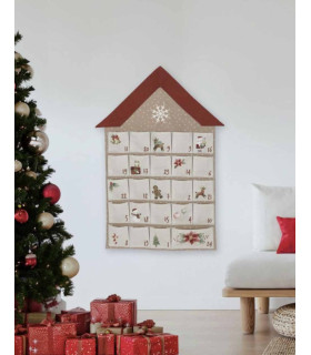 POPPY : Panneau calendrier de l'avent à coudre