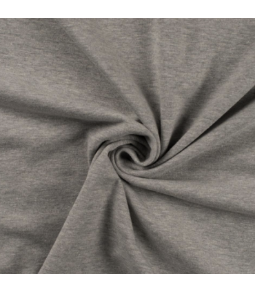 Jersey Uni GRIS - OEKO TEX