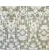 DOUBLE GAZE JACQUARD - Motifs éthniques ÉCRU et VERT