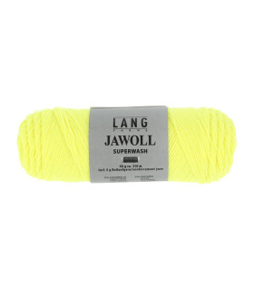 LANG YARNS : Jawoll - JAUNE FLUO